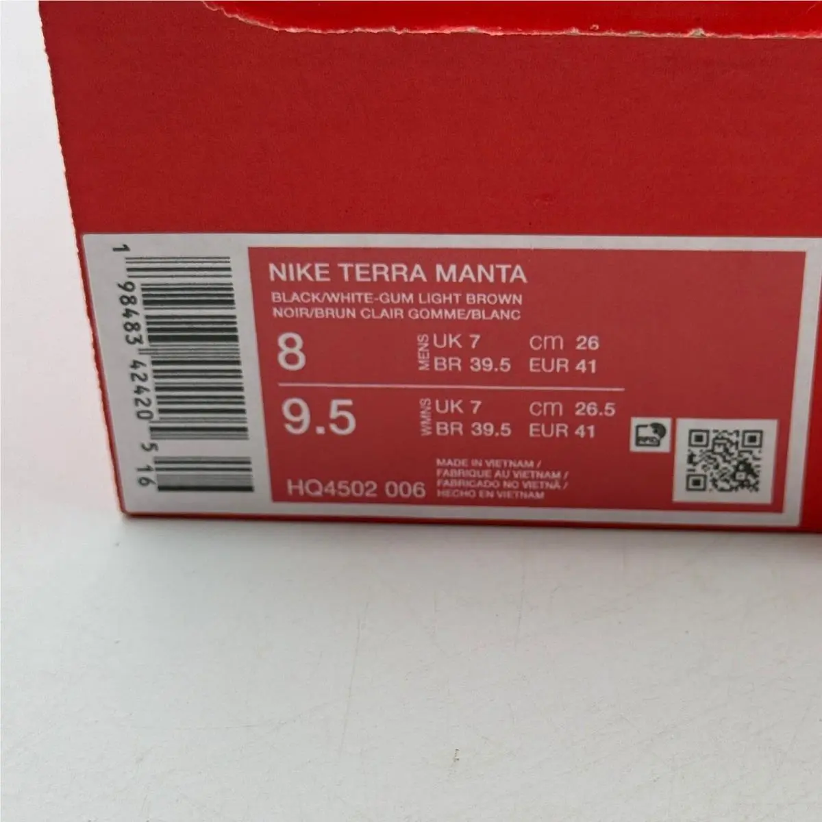 Nike shoes - Nike Terra Manta - Terra Manta - Black 5