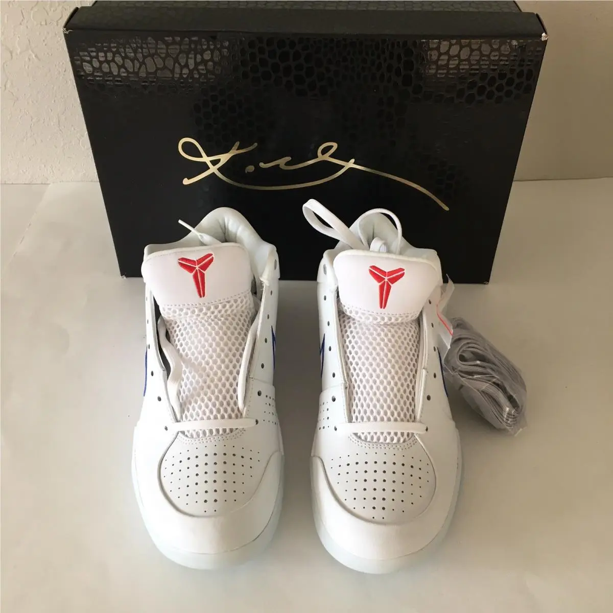 Kobe 4 Protro “draft Day” Men`s Sneakers 8 Jersey Size 9 by Nike
