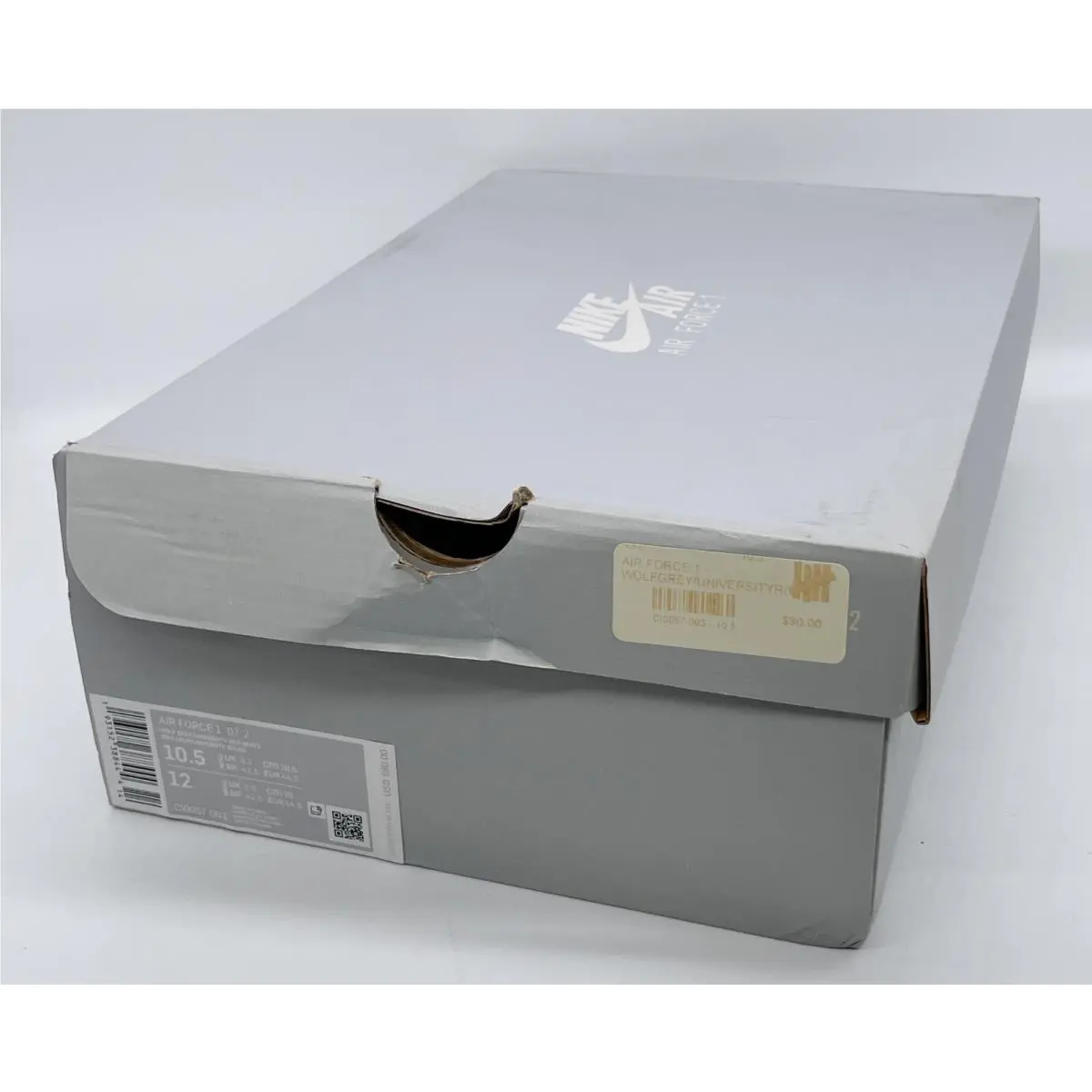 Nike shoes - Air Force 1 `07 2 Low - CI0057-003 - Gray Red 9
