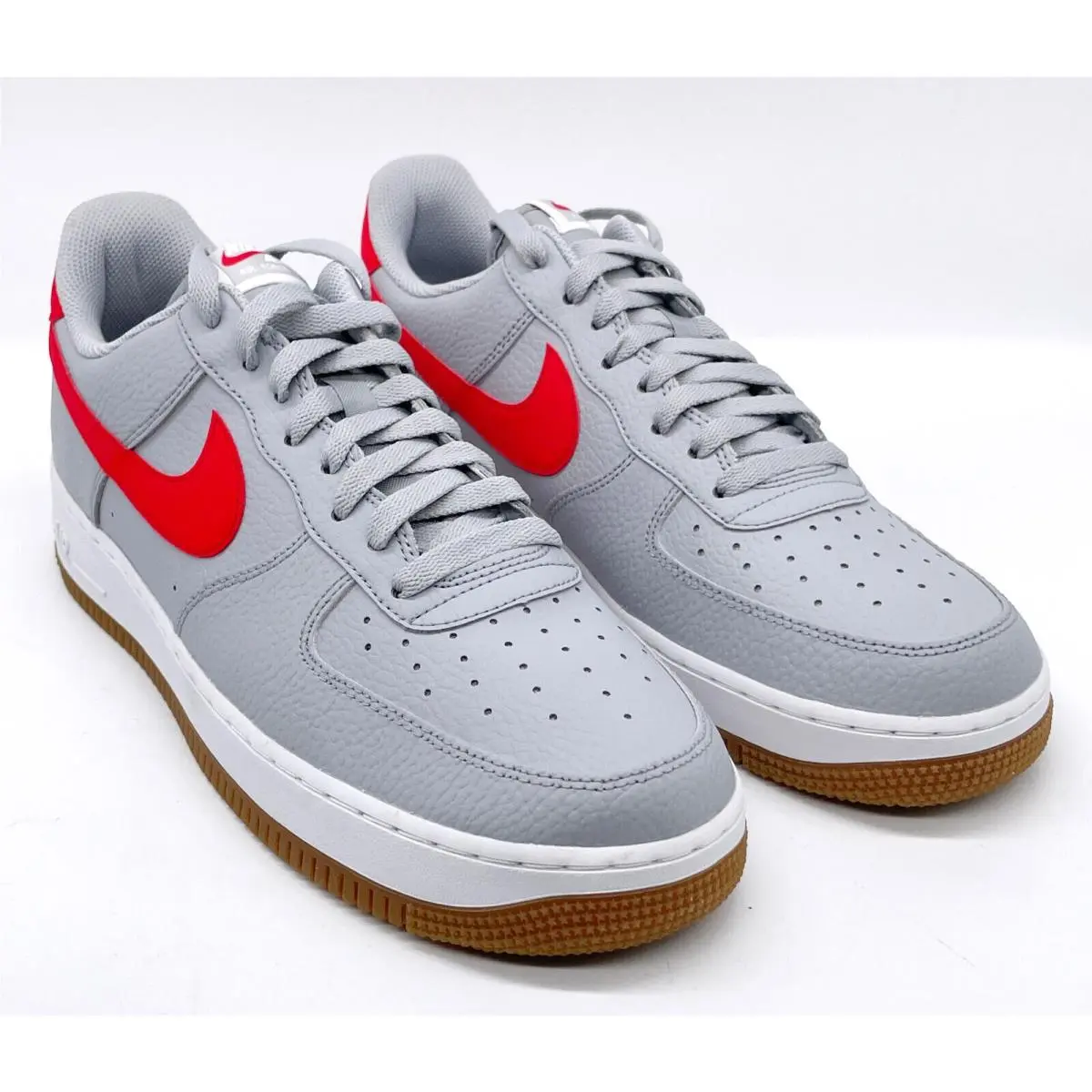 Nike shoes - Air Force 1 `07 2 Low - CI0057-003 - Gray Red 0
