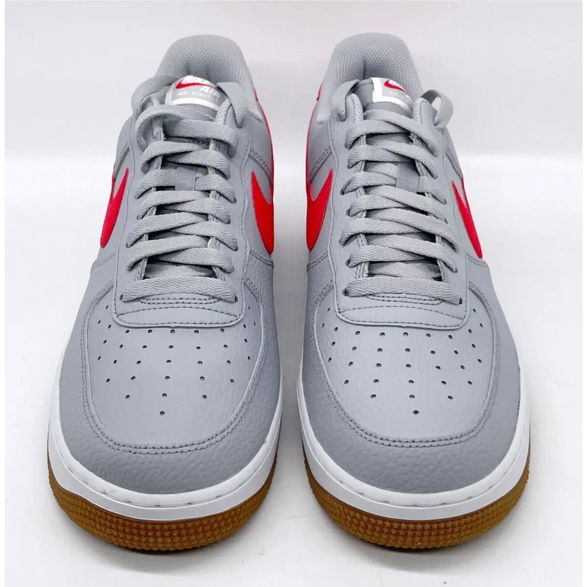 Nike shoes - Air Force 1 `07 2 Low - CI0057-003 - Gray Red 1