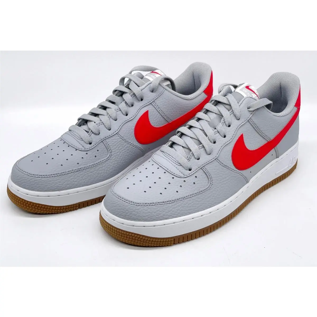 Nike shoes - Air Force 1 `07 2 Low - CI0057-003 - Gray Red 2