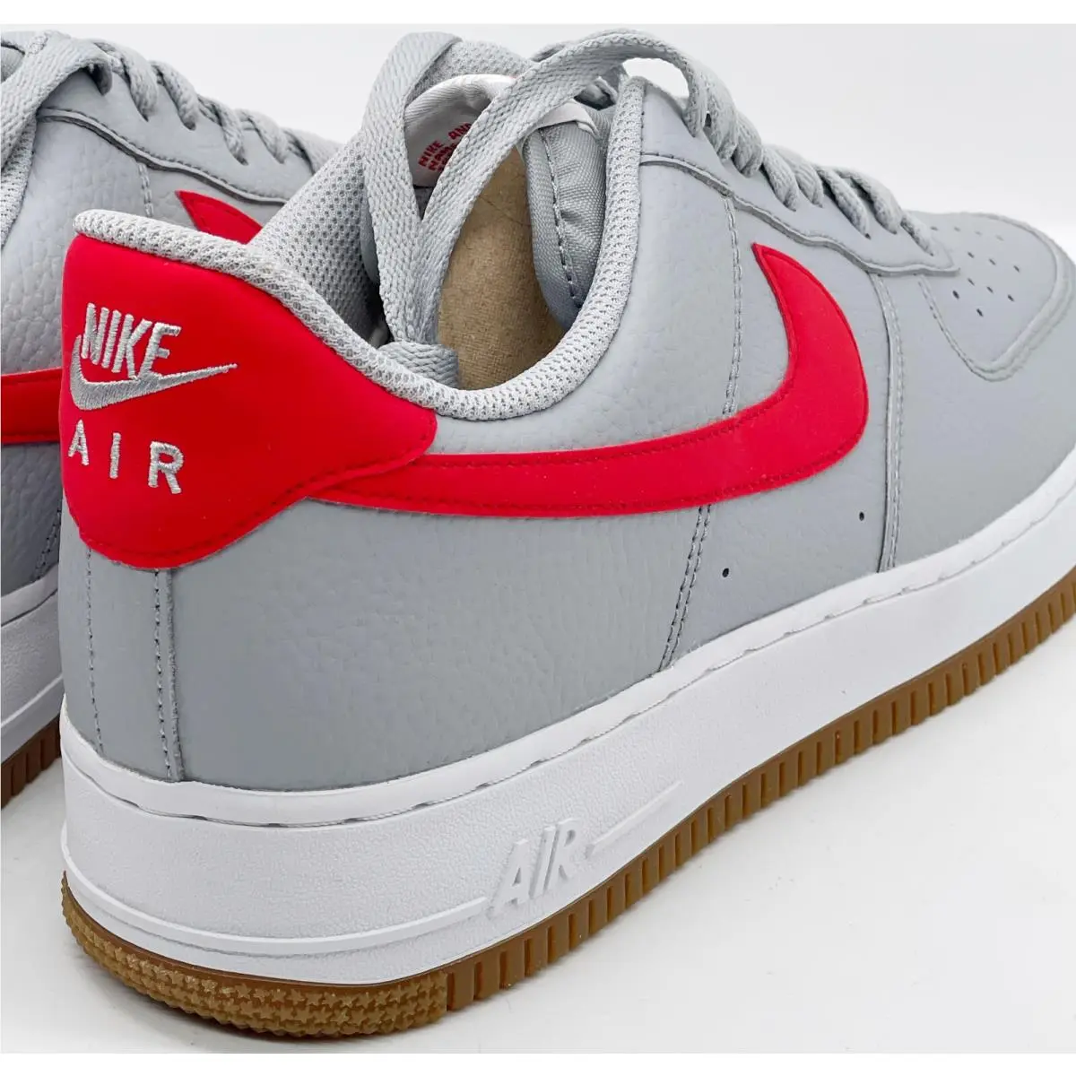 Nike shoes - Air Force 1 `07 2 Low - CI0057-003 - Gray Red 4