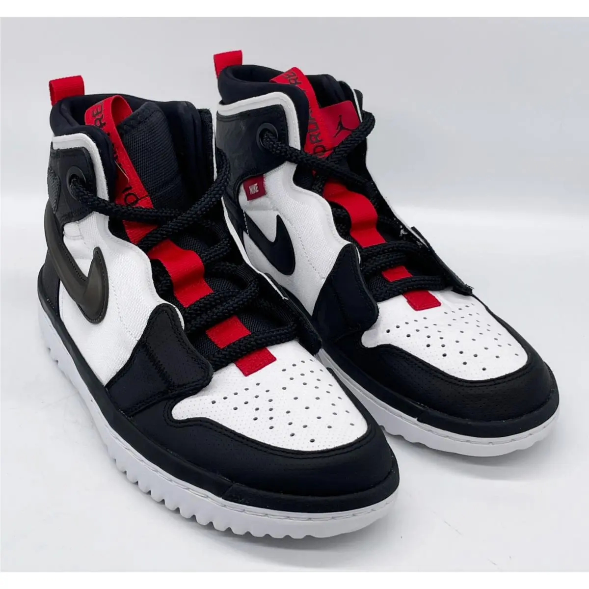 Nike shoes - Jordan 1 High React - High React - AR5321016 - Black White Red 0