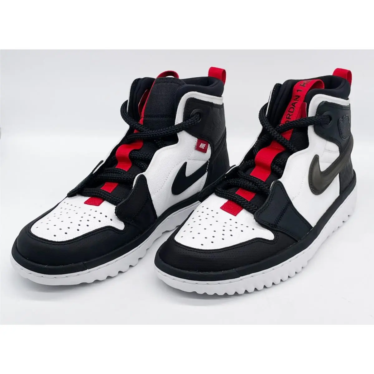 Nike shoes - Jordan 1 High React - High React - AR5321016 - Black White Red 2