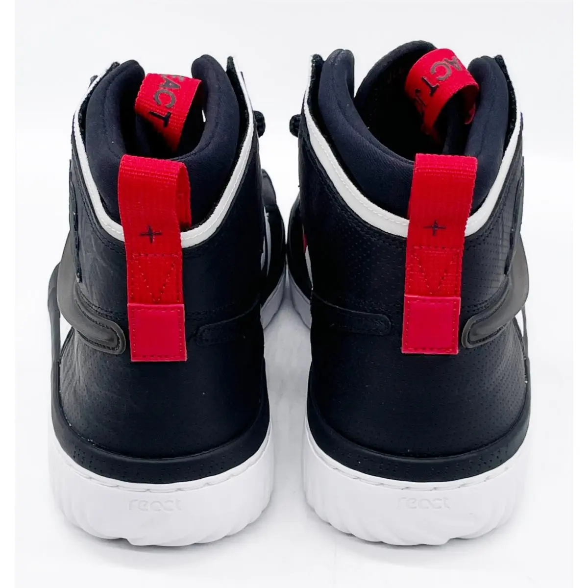 Nike shoes - Jordan 1 High React - High React - AR5321016 - Black White Red 4
