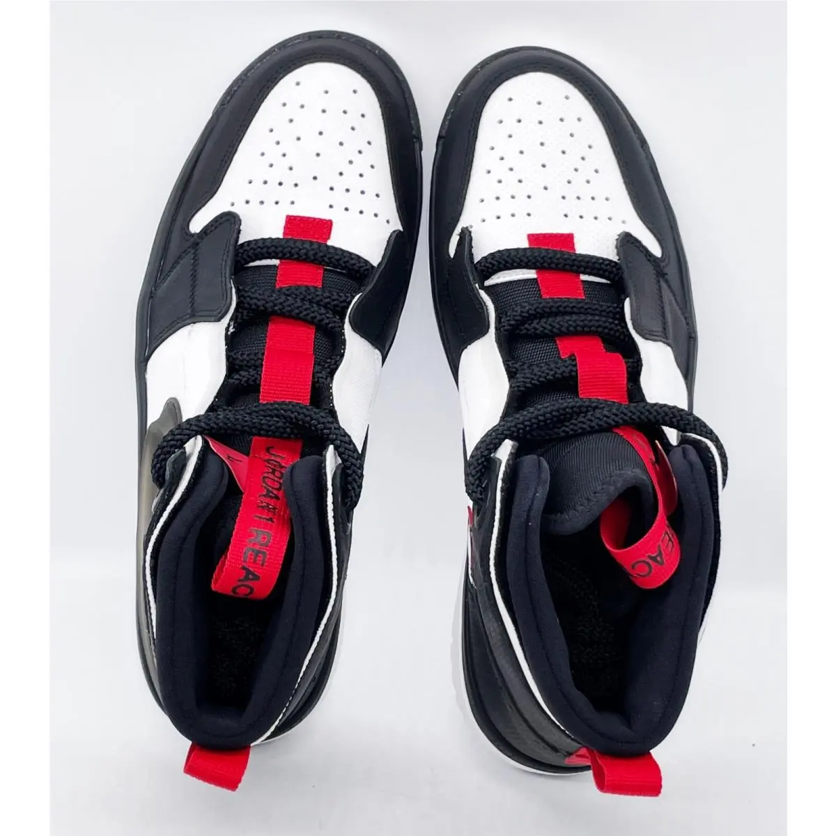 Nike shoes - Jordan 1 High React - High React - AR5321016 - Black White Red 5