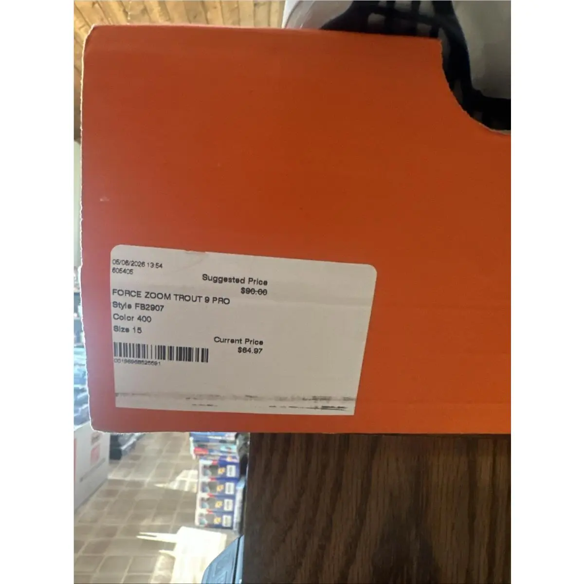 Nike shoes - Nike Trout - Trout - FB2907-400 - Blue (UPC: 00196968525591) 2