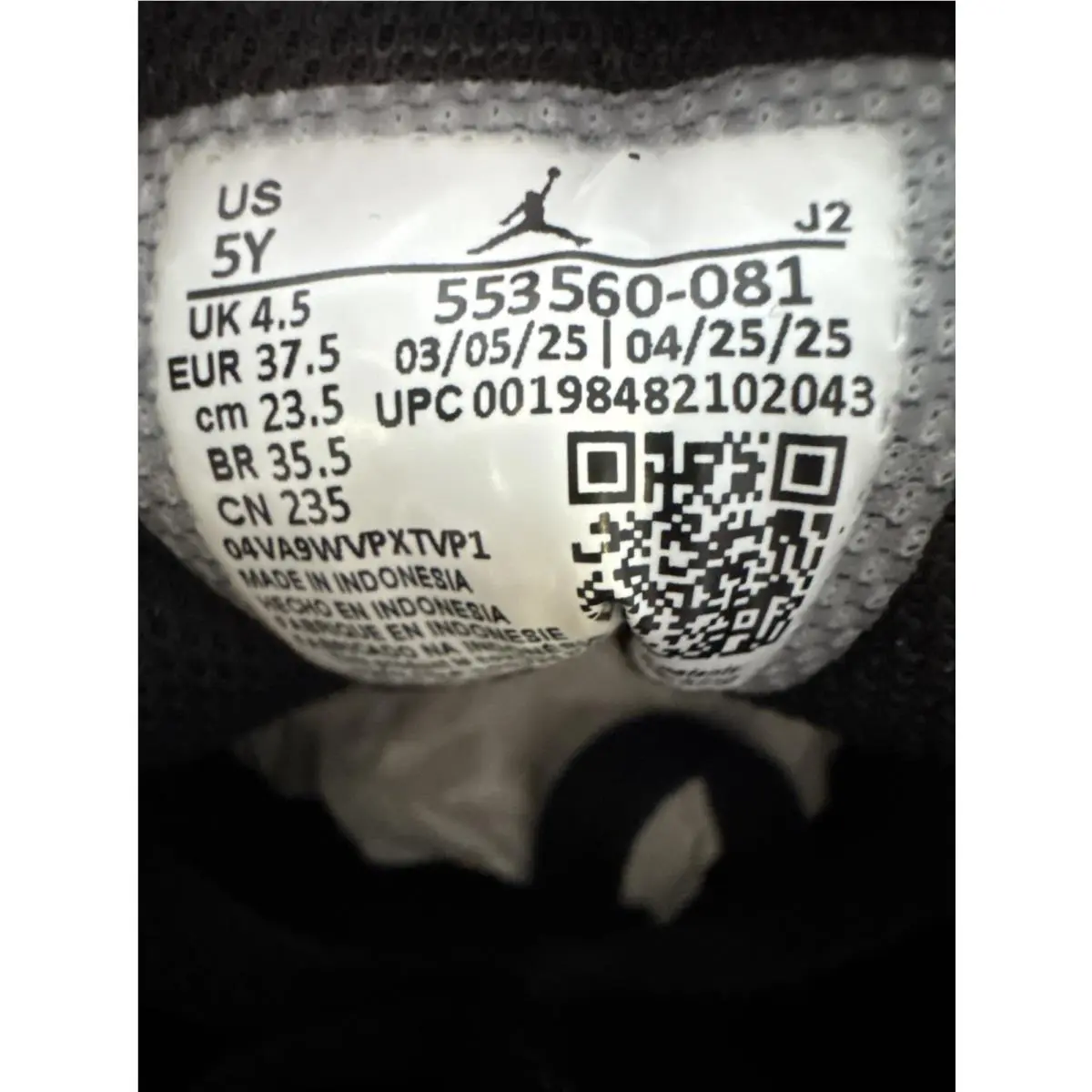 Nike shoes - Air Jordan 1 - Air - Black 4