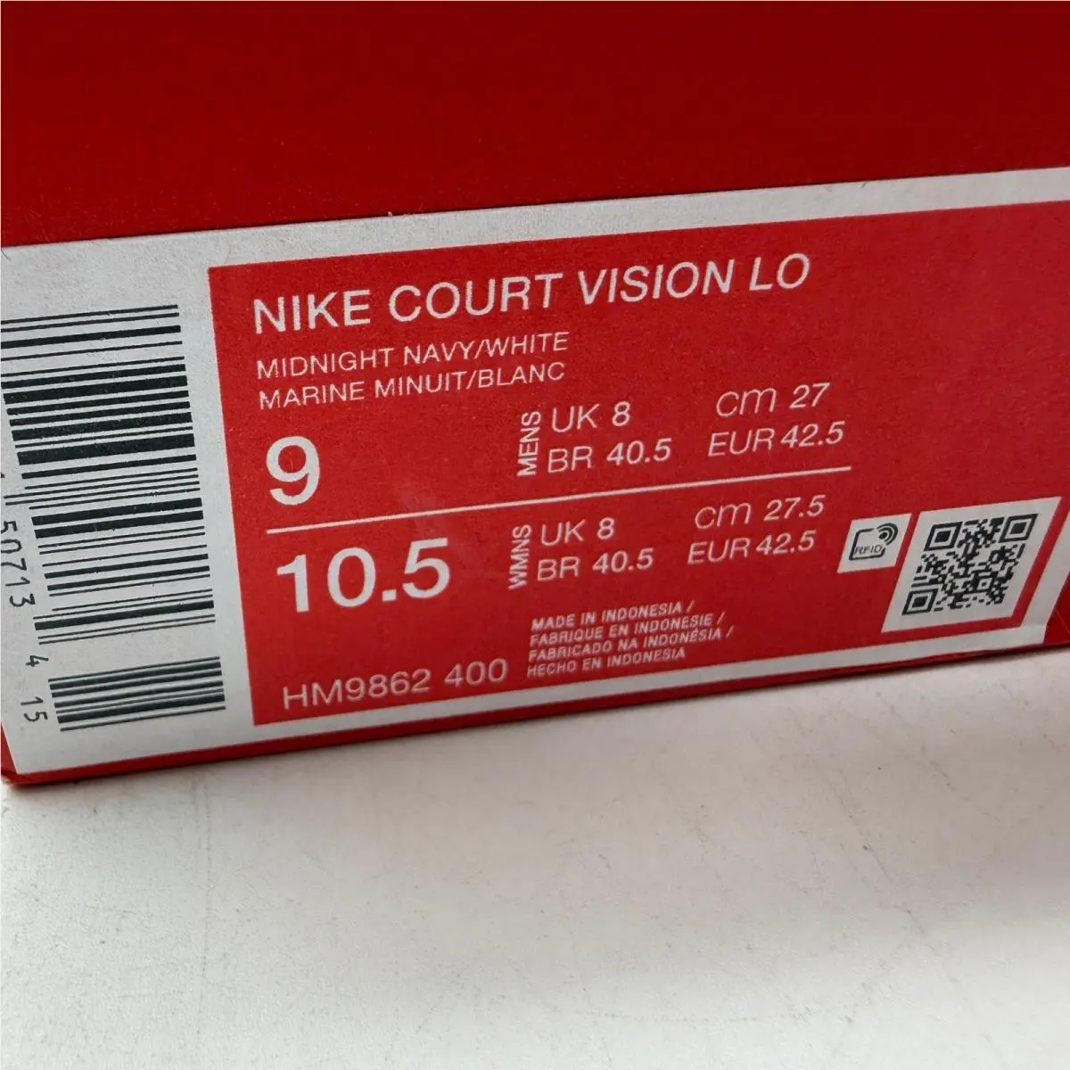 Nike shoes - Nike Court Vision Low - Court Vision Low - Blue 0
