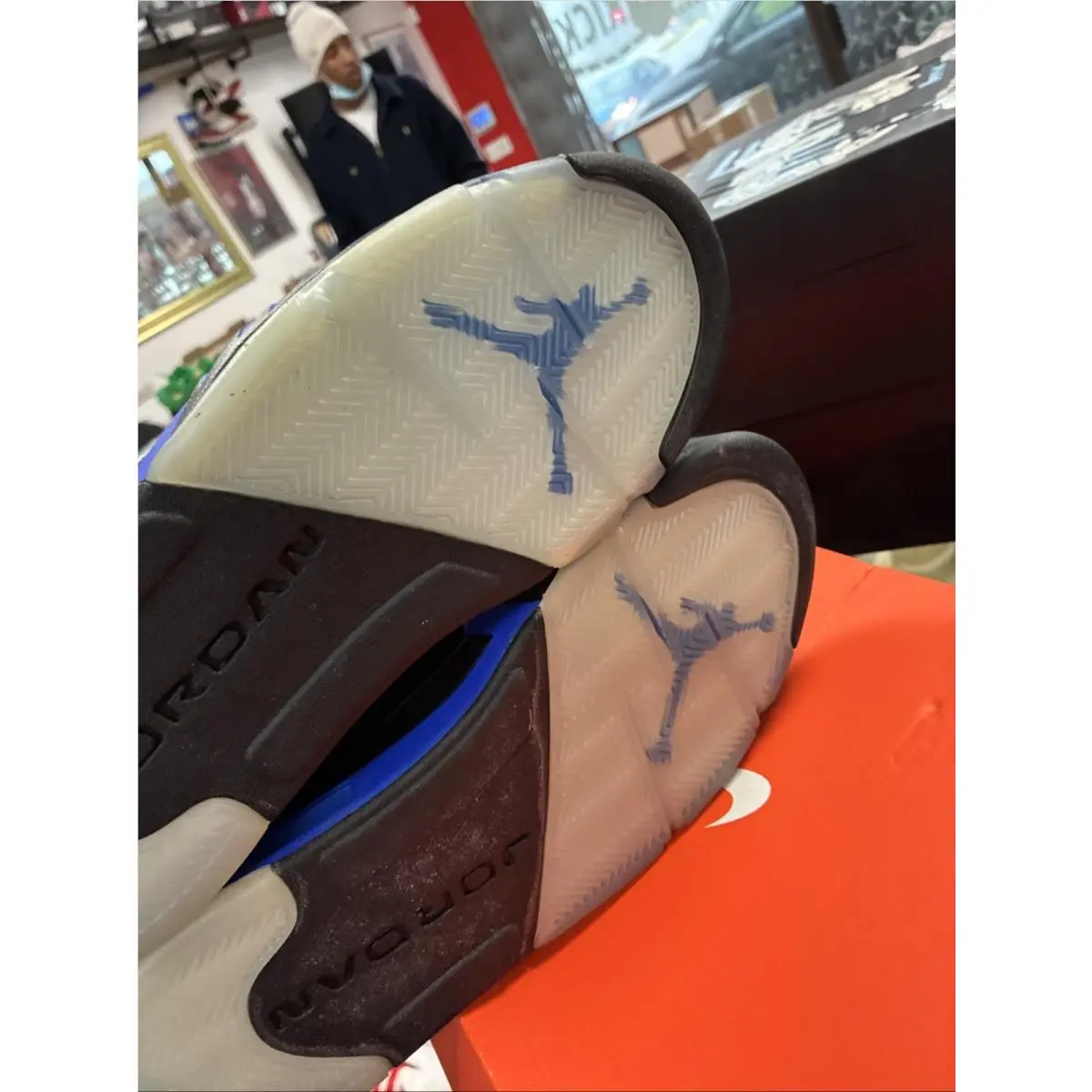Nike shoes - Retro - Retro - CT4838004 - Black, Manufacturer: Black/Racer Blue/Reflective Silver (UPC: 195866154001) 11