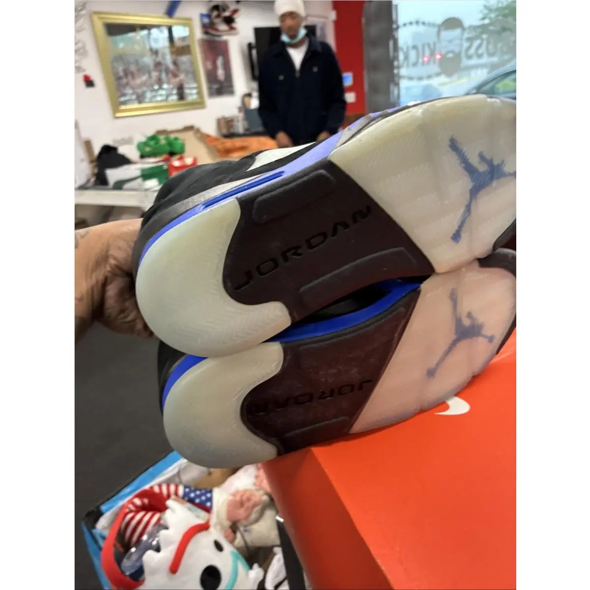 Nike shoes - Retro - Retro - CT4838004 - Black, Manufacturer: Black/Racer Blue/Reflective Silver (UPC: 195866154001) 12