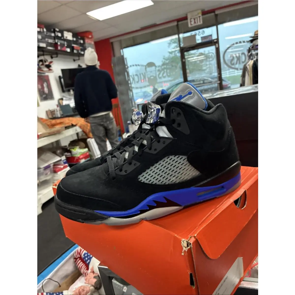 Nike shoes - Retro - Retro - CT4838004 - Black, Manufacturer: Black/Racer Blue/Reflective Silver (UPC: 195866154001) 14