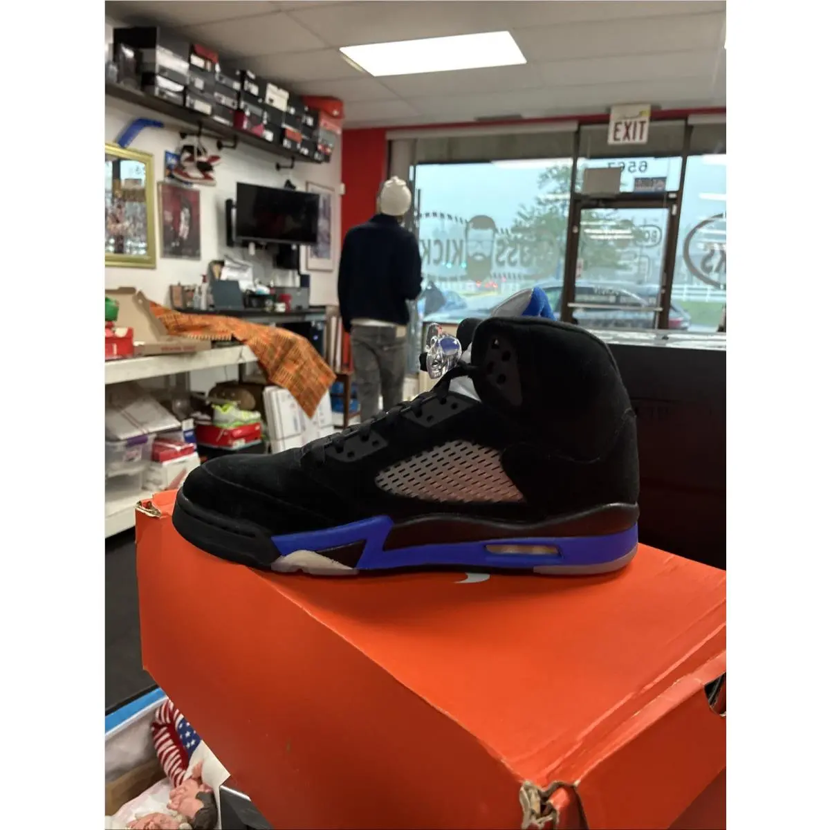 Nike shoes - Retro - Retro - CT4838004 - Black, Manufacturer: Black/Racer Blue/Reflective Silver (UPC: 195866154001) 16