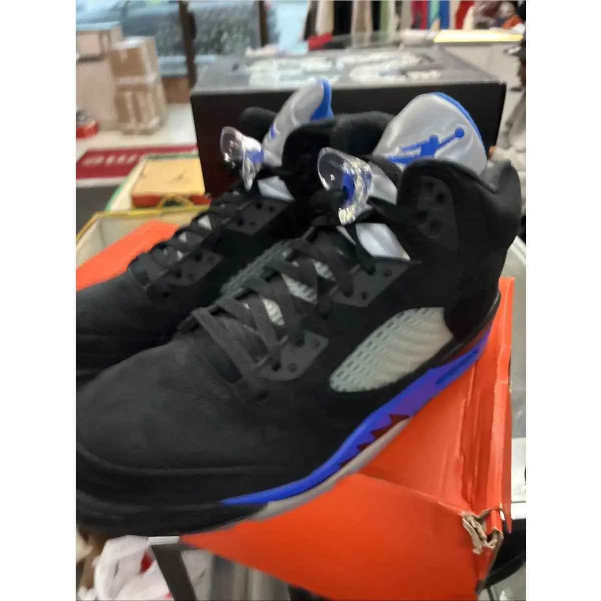 Nike shoes - Retro - Retro - CT4838004 - Black, Manufacturer: Black/Racer Blue/Reflective Silver (UPC: 195866154001) 17