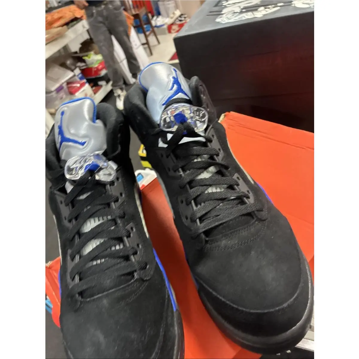 Nike shoes - Retro - Retro - CT4838004 - Black, Manufacturer: Black/Racer Blue/Reflective Silver (UPC: 195866154001) 2