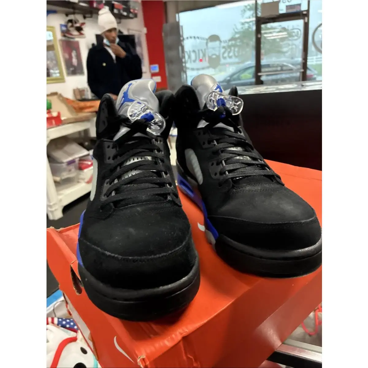 Nike shoes - Retro - Retro - CT4838004 - Black, Manufacturer: Black/Racer Blue/Reflective Silver (UPC: 195866154001) 3