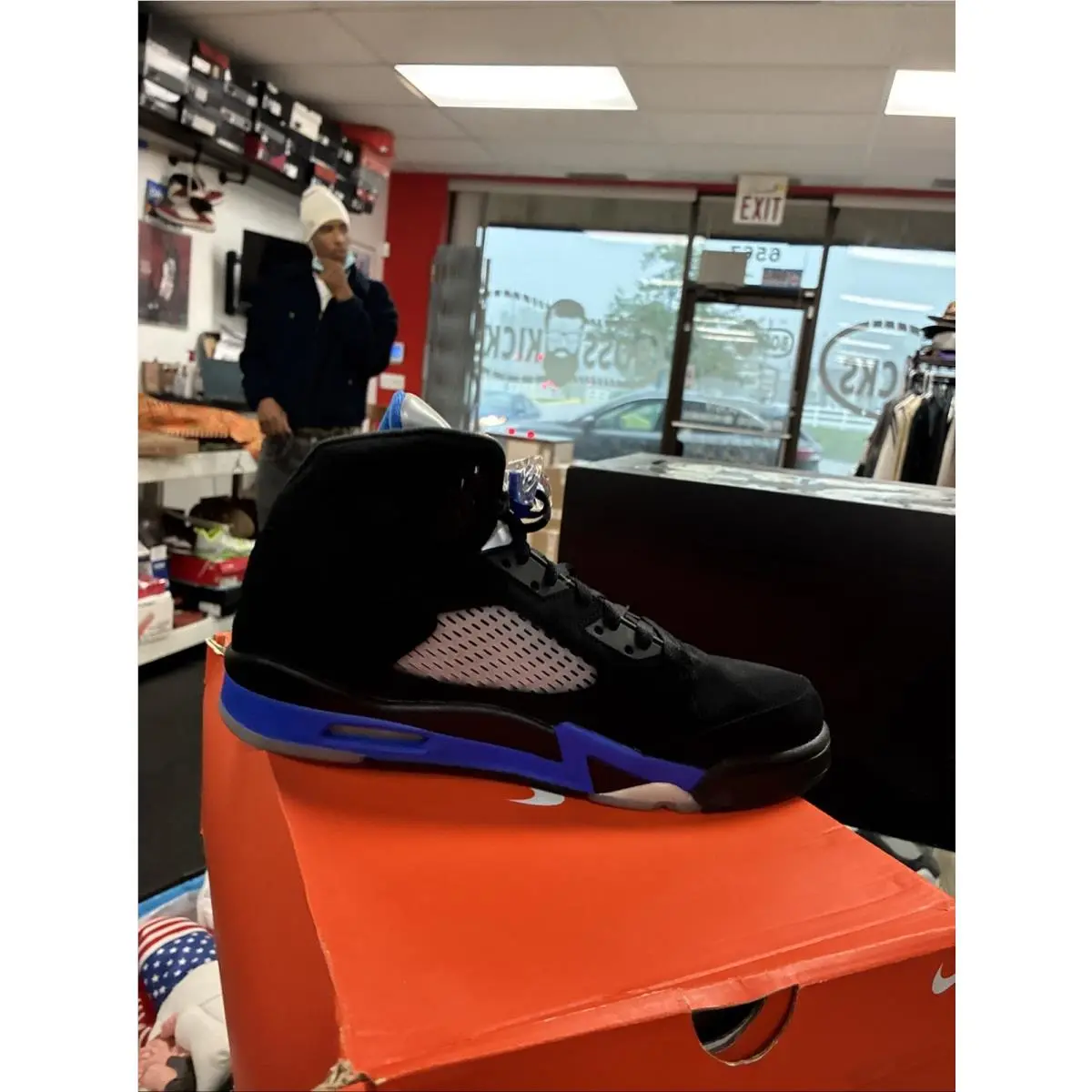 Nike shoes - Retro - Retro - CT4838004 - Black, Manufacturer: Black/Racer Blue/Reflective Silver (UPC: 195866154001) 6