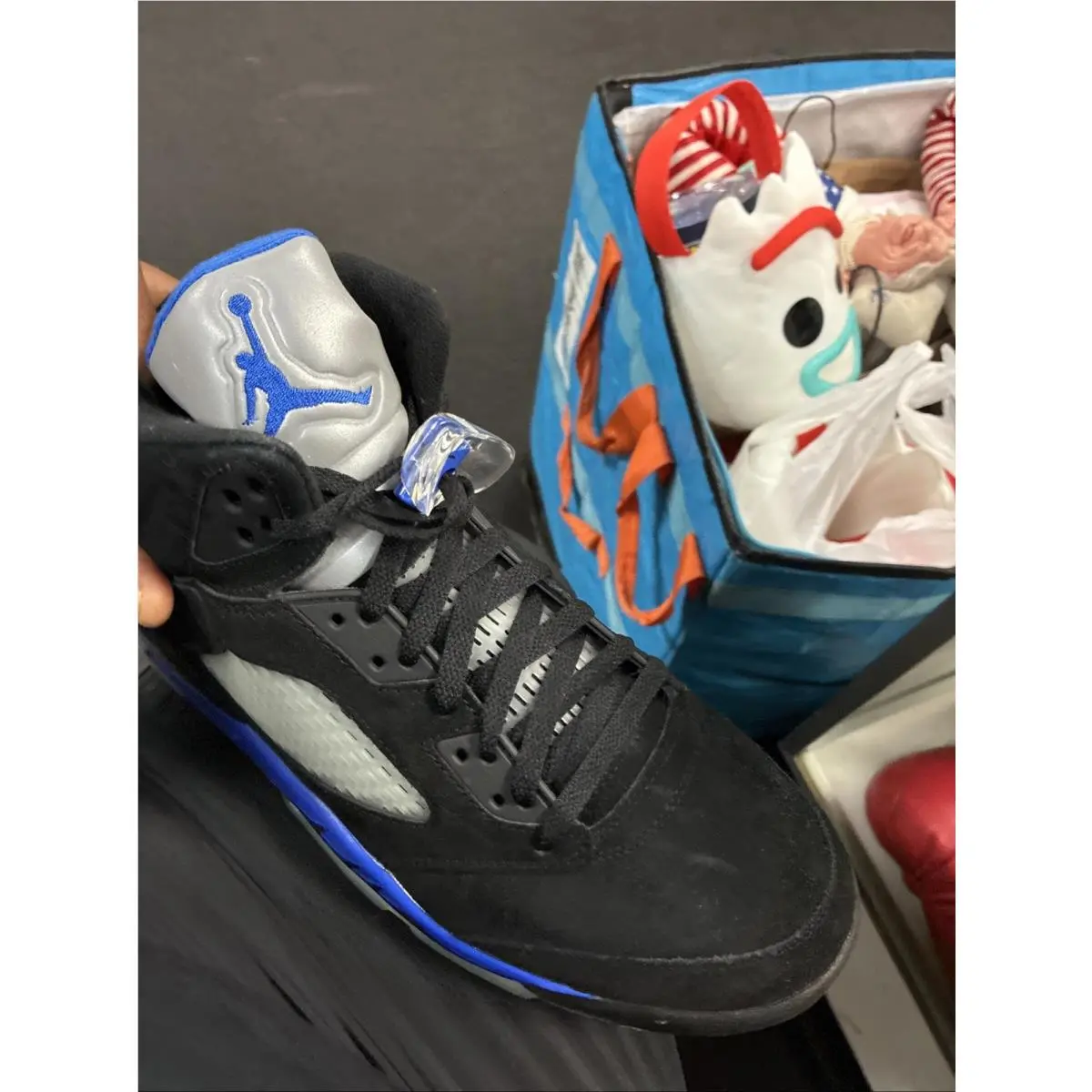 Nike shoes - Retro - Retro - CT4838004 - Black, Manufacturer: Black/Racer Blue/Reflective Silver (UPC: 195866154001) 7