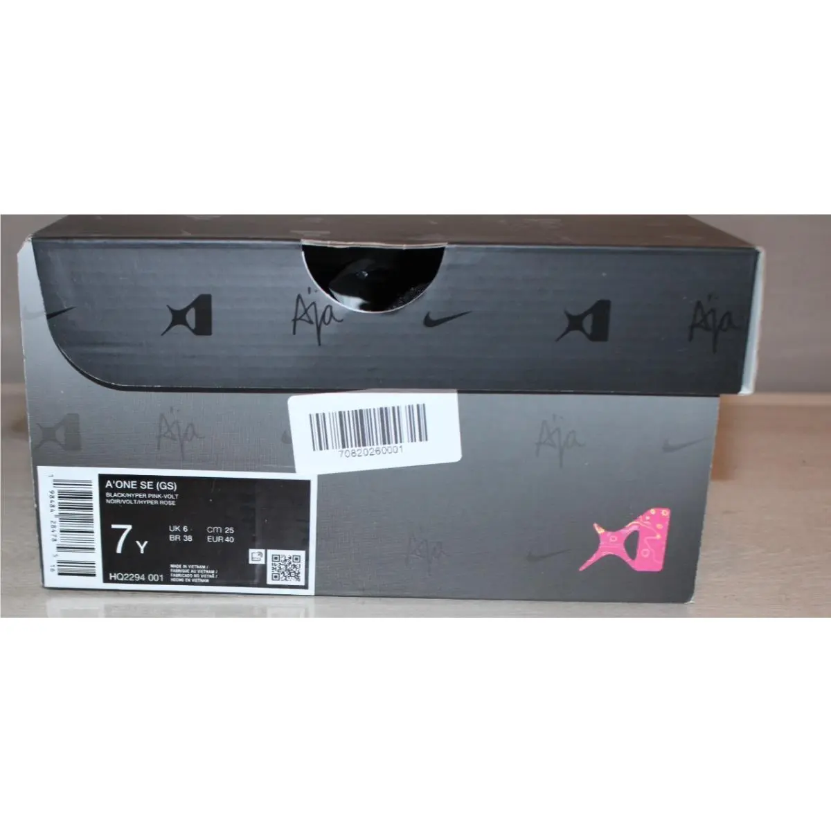 Nike shoes - NIKE A`JA WILSON - WILSON - Black 0