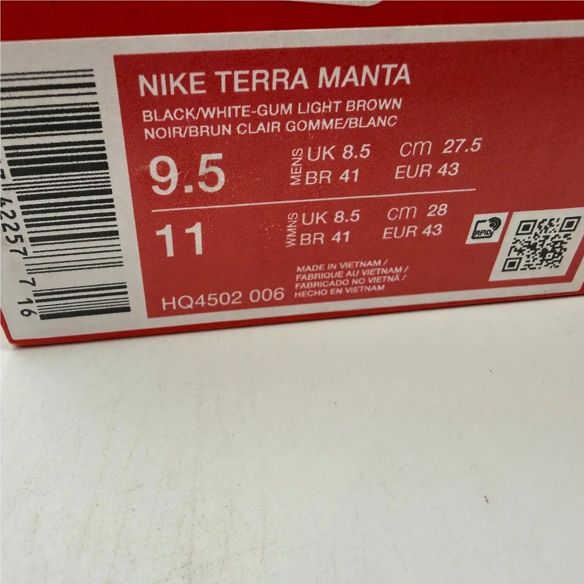 Nike shoes - Terra Manta - Terra Manta - Black 5