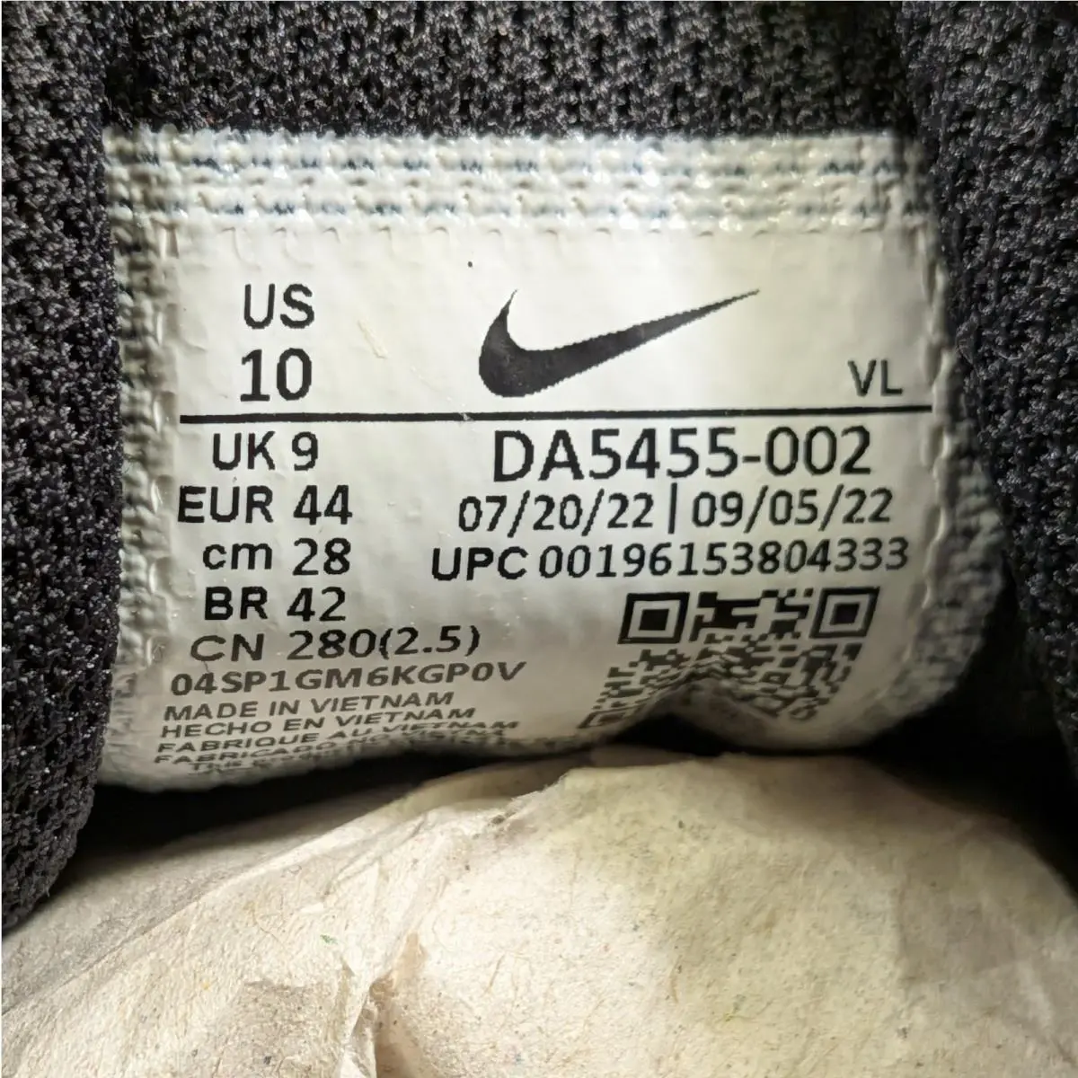 Nike shoes - Nike Vapor Edge Speed 360 2 - DA5455-002 - Gray (UPC: 196153804333) 5