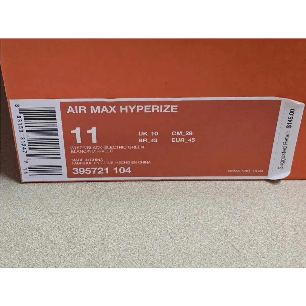 Nike shoes - 395721-104 - 395721-104 - White 0