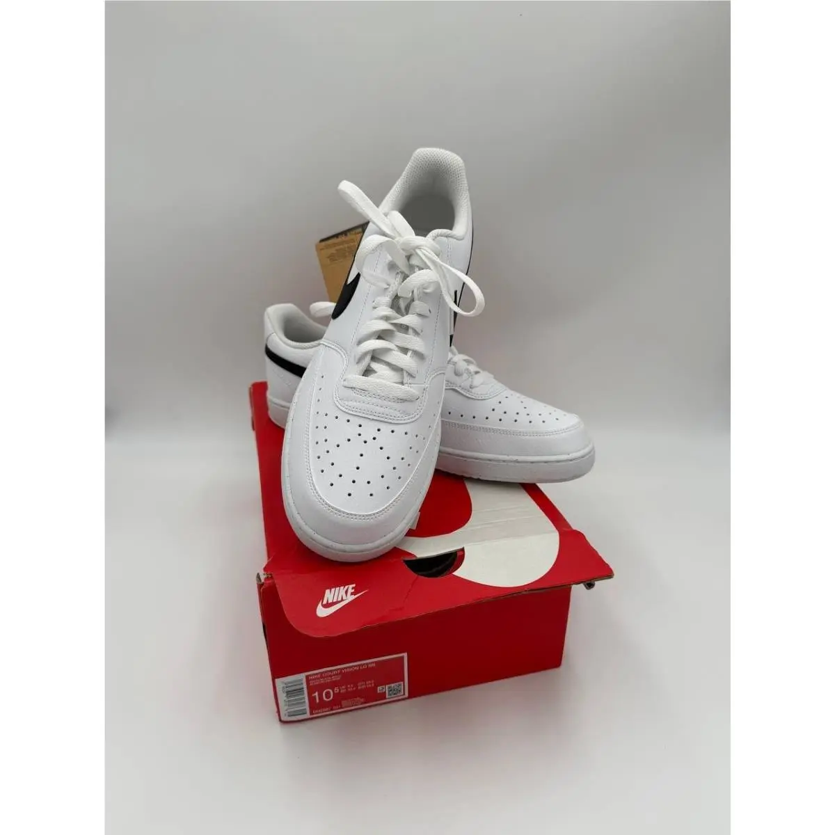 Nike shoes - Nike Court Vision - Court Vision - White (UPC: 00195237031726) 0