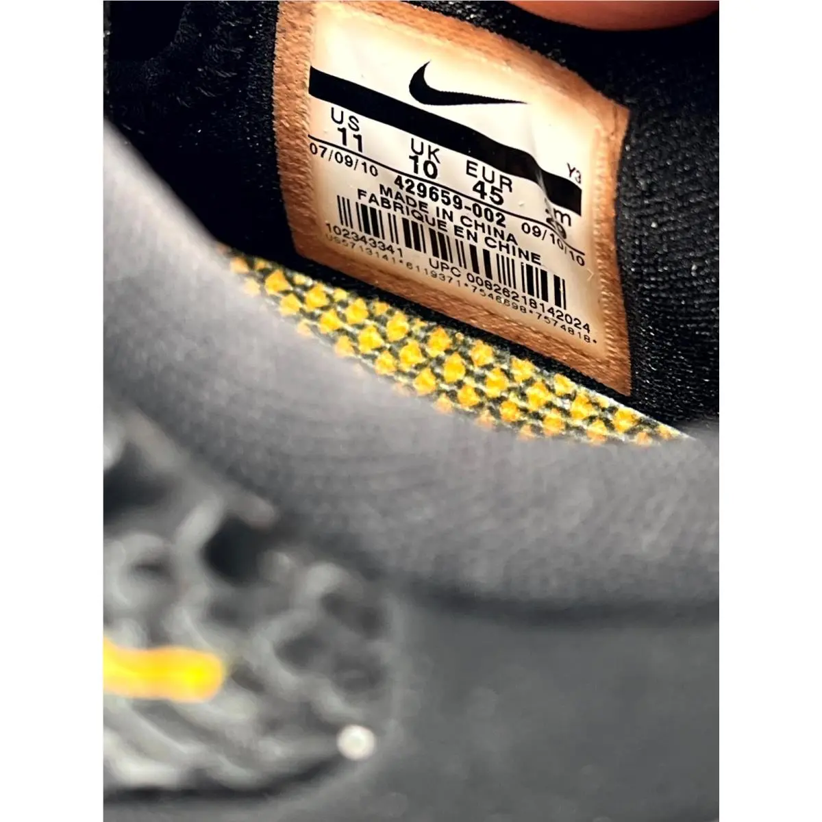 Nike shoes - Nike Zoom Kobe 6 429659-002 - 429659-002 - Black (UPC: 826218142024) 8