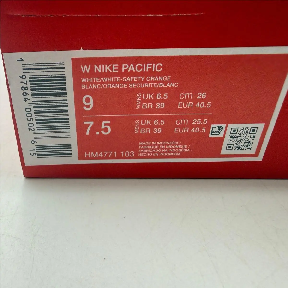 Nike shoes - Nike Pacific - Pacific - White 0