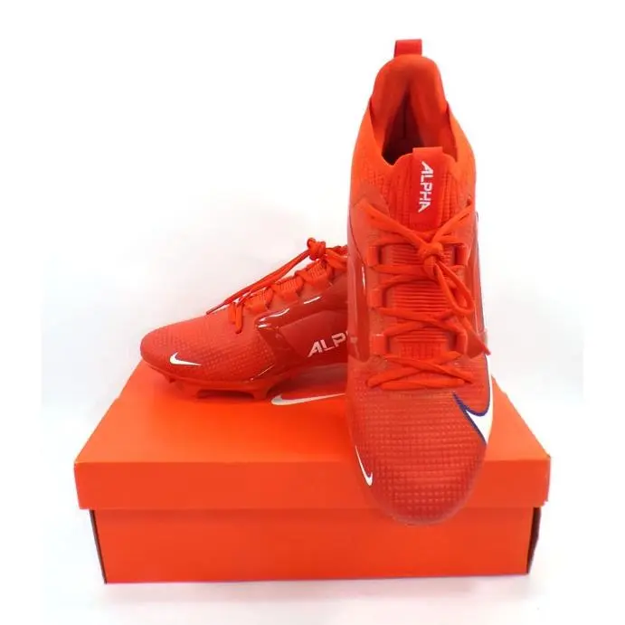 Alpha Menace Elite 4 Smu P Clemson Tigers Cleats Mens Size 13 HF3436 800 by Nike