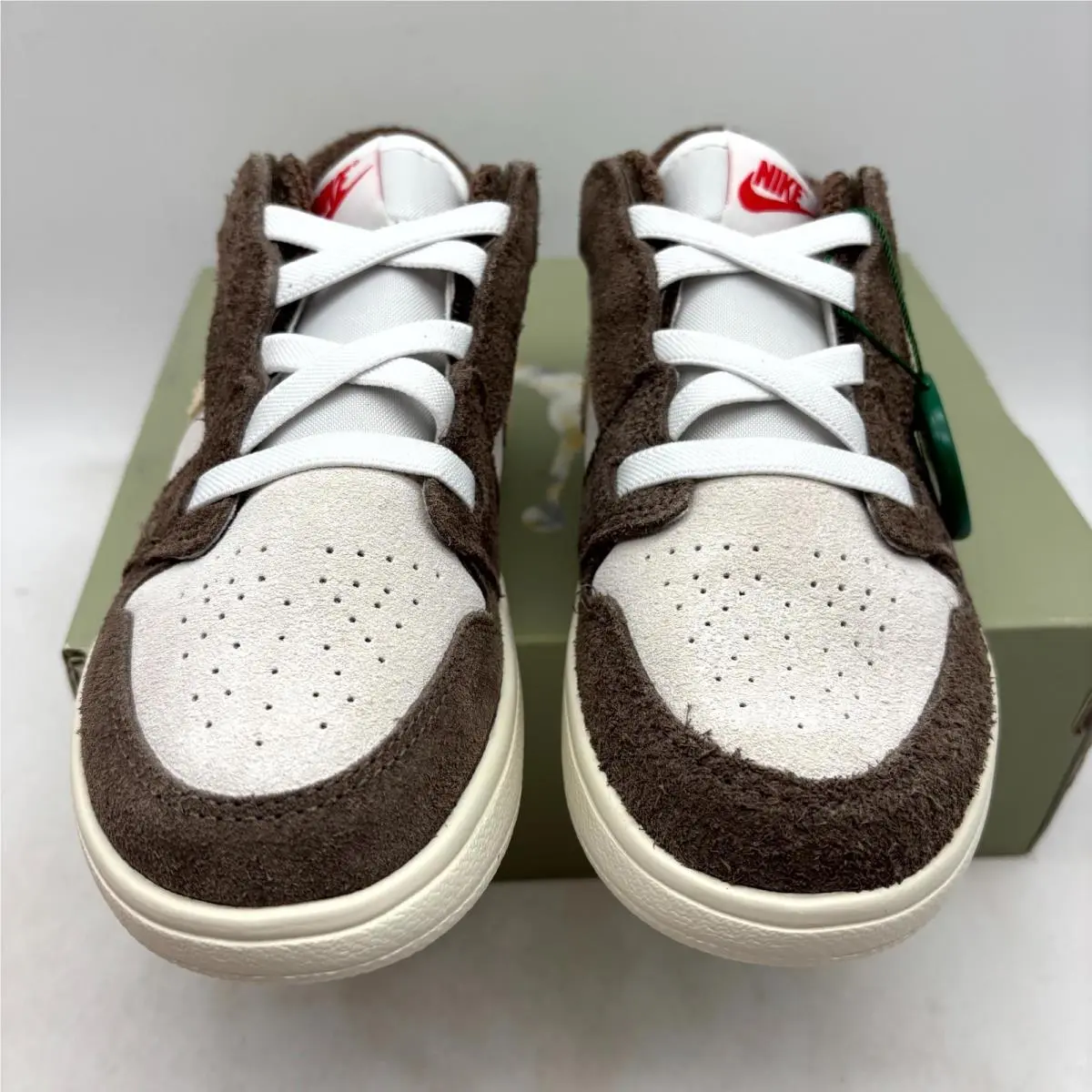 Nike shoes - Nike Air Jordan 1 Retro Low - DZ4443-200 - Sail Brown (UPC: 196156102221) 1