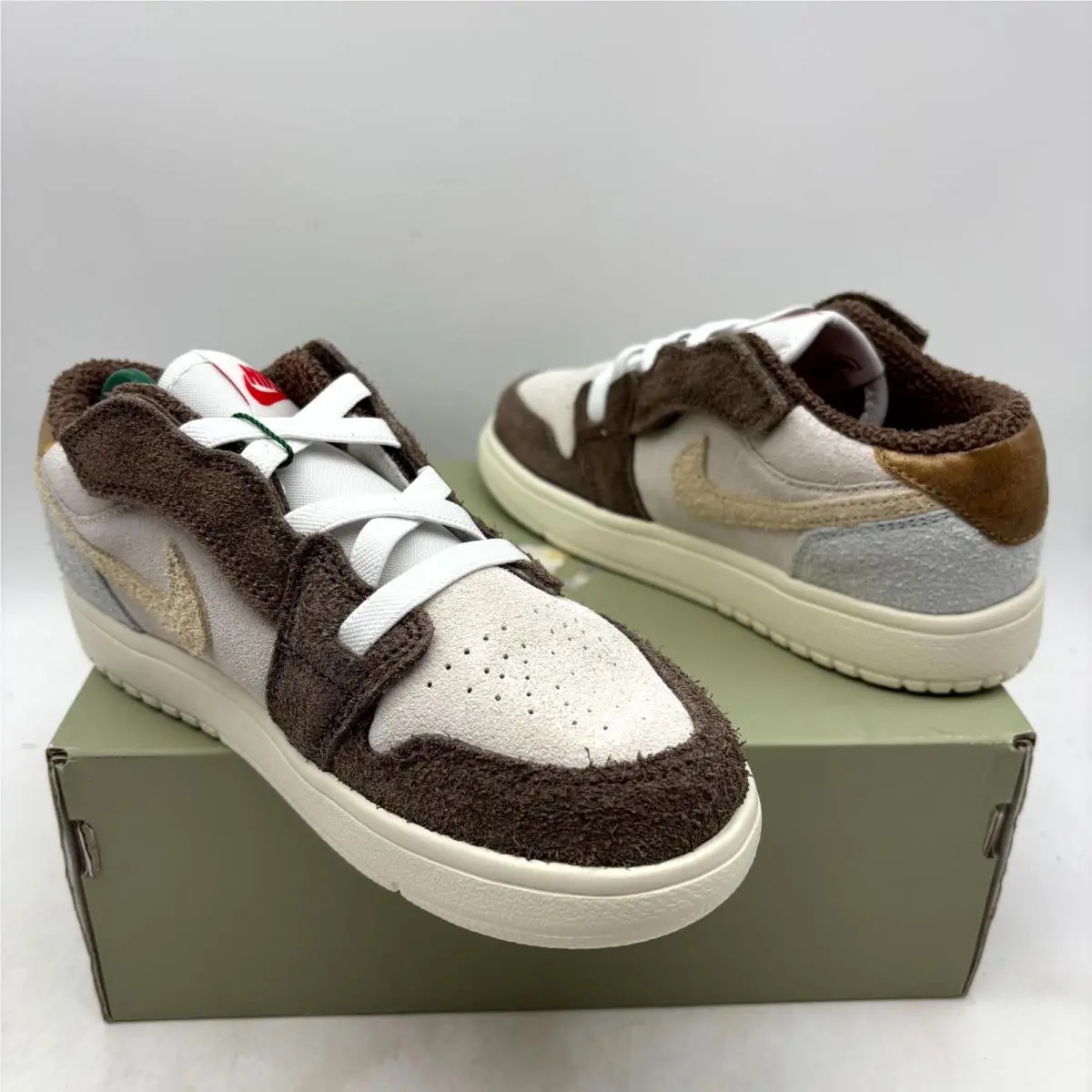 Nike shoes - Nike Air Jordan 1 Retro Low - DZ4443-200 - Sail Brown (UPC: 196156102221) 5