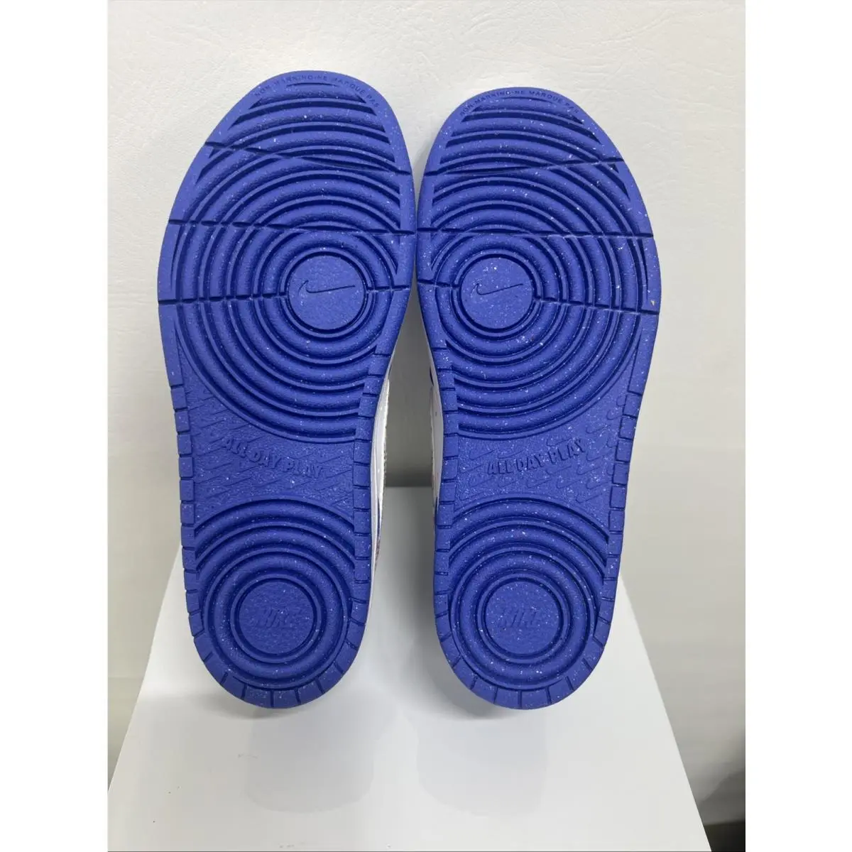 Nike shoes - Nike Court Borough - Court Borough - White/Blue (UPC: 0198726886005) 4
