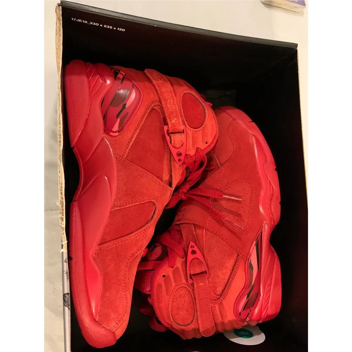 Nike shoes - Jordan 8 - AQ2449 614 - Red 8