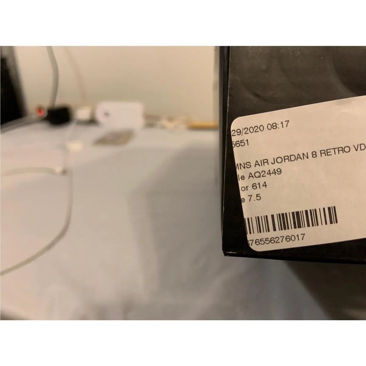 Nike shoes - Jordan 8 - AQ2449 614 - Red 9