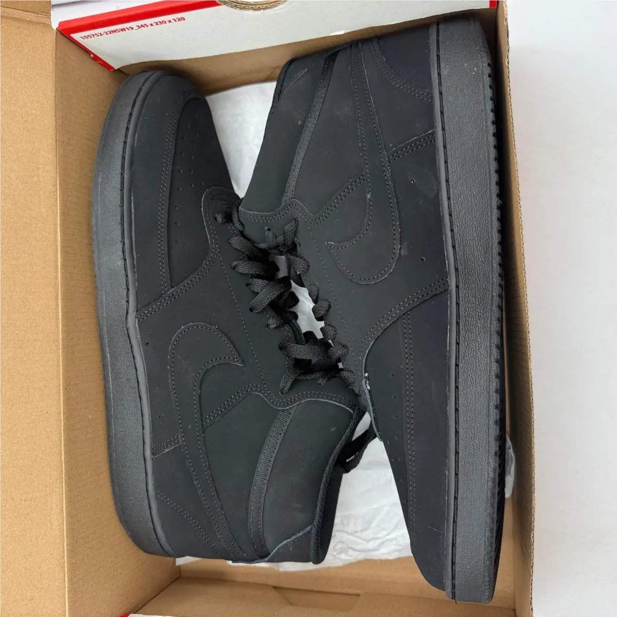 Nike shoes - Nike Court Vision Mid - Court Vision Mid - Black 4