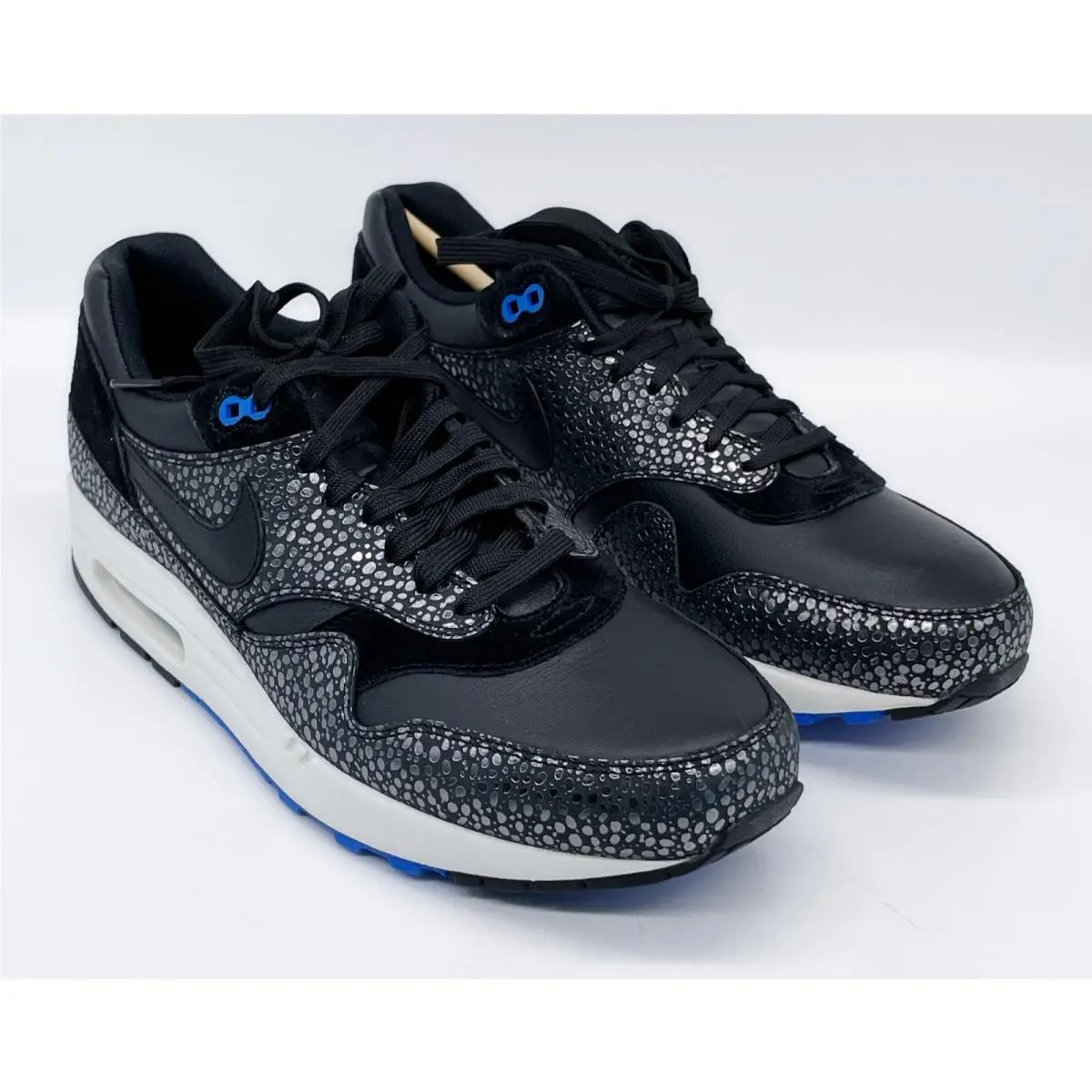 Nike shoes - Nike Air Max 1 Deluxe Safari - 684708 001 - Black 0