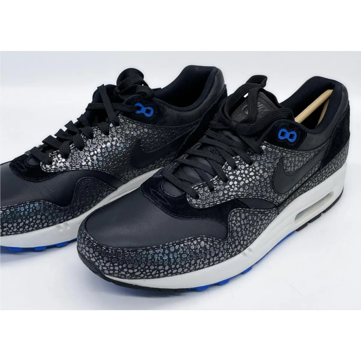 Nike shoes - Nike Air Max 1 Deluxe Safari - 684708 001 - Black 2