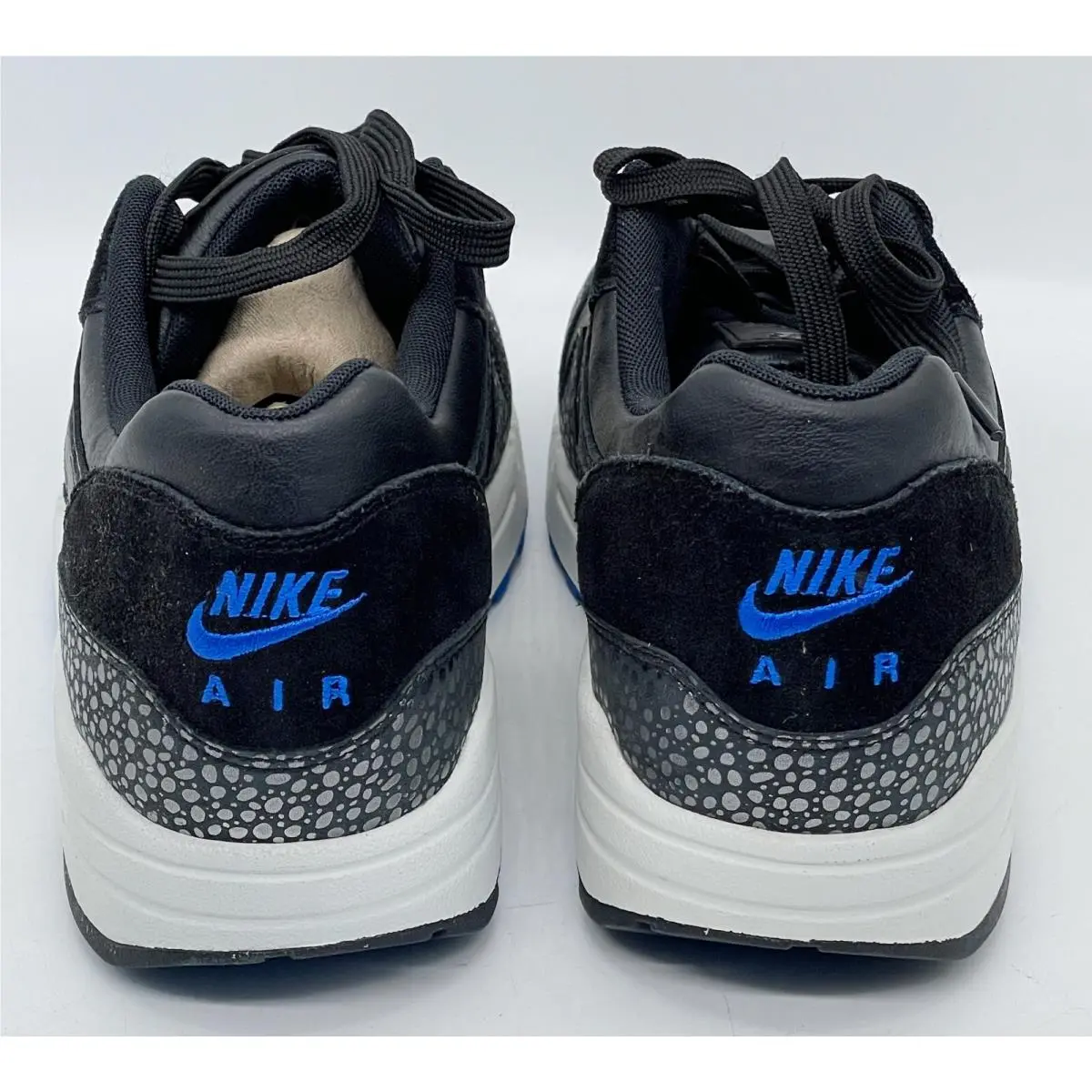 Nike shoes - Nike Air Max 1 Deluxe Safari - 684708 001 - Black 4