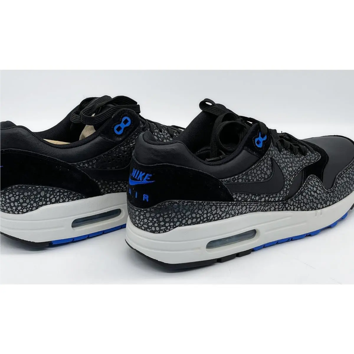 Nike shoes - Nike Air Max 1 Deluxe Safari - 684708 001 - Black 5