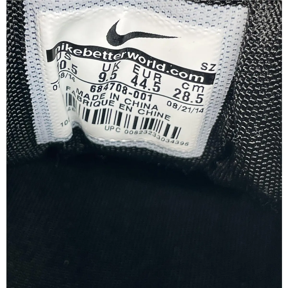 Nike shoes - Nike Air Max 1 Deluxe Safari - 684708 001 - Black 8