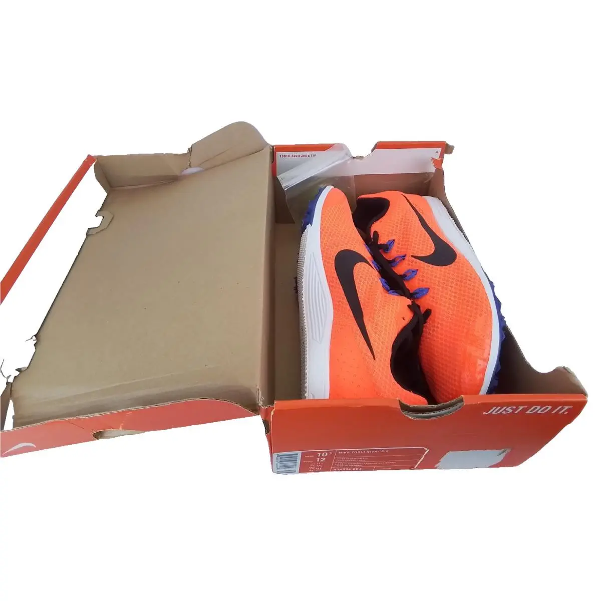 Nike shoes - Nike Zoom Rival D 9 - 806556 804 - Orange 6