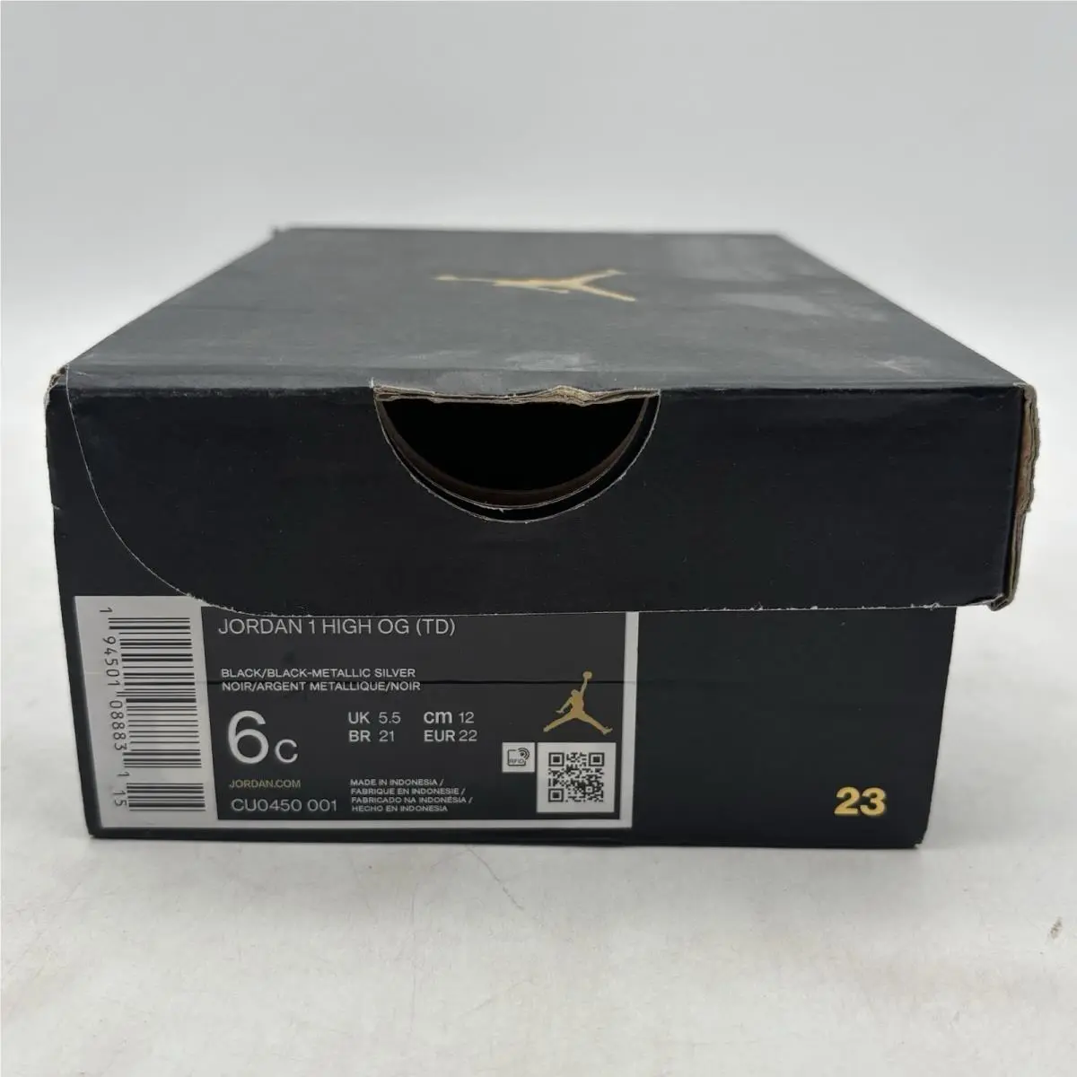 Nike shoes - Jordan 1 - Black 6