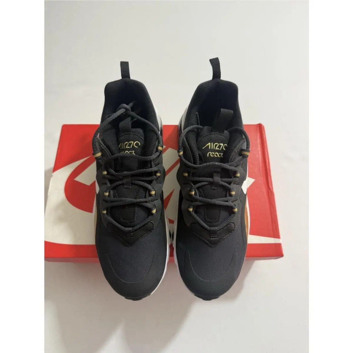 Nike shoes - Nike Air Max 270 React - Black (UPC: 0193152374249) 0