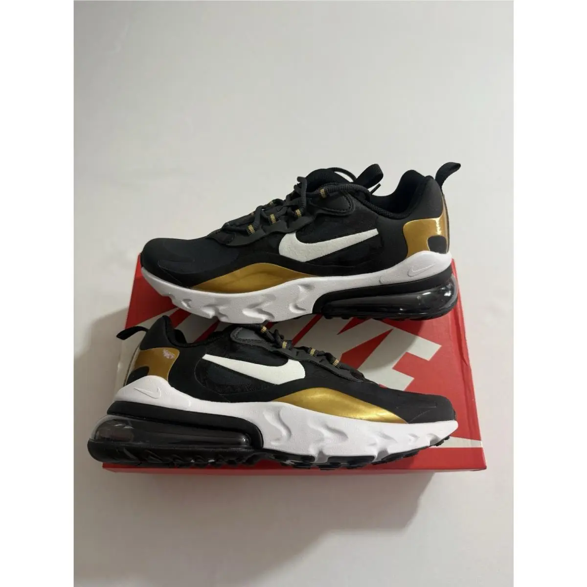 Nike shoes - Nike Air Max 270 React - Black (UPC: 0193152374249) 1