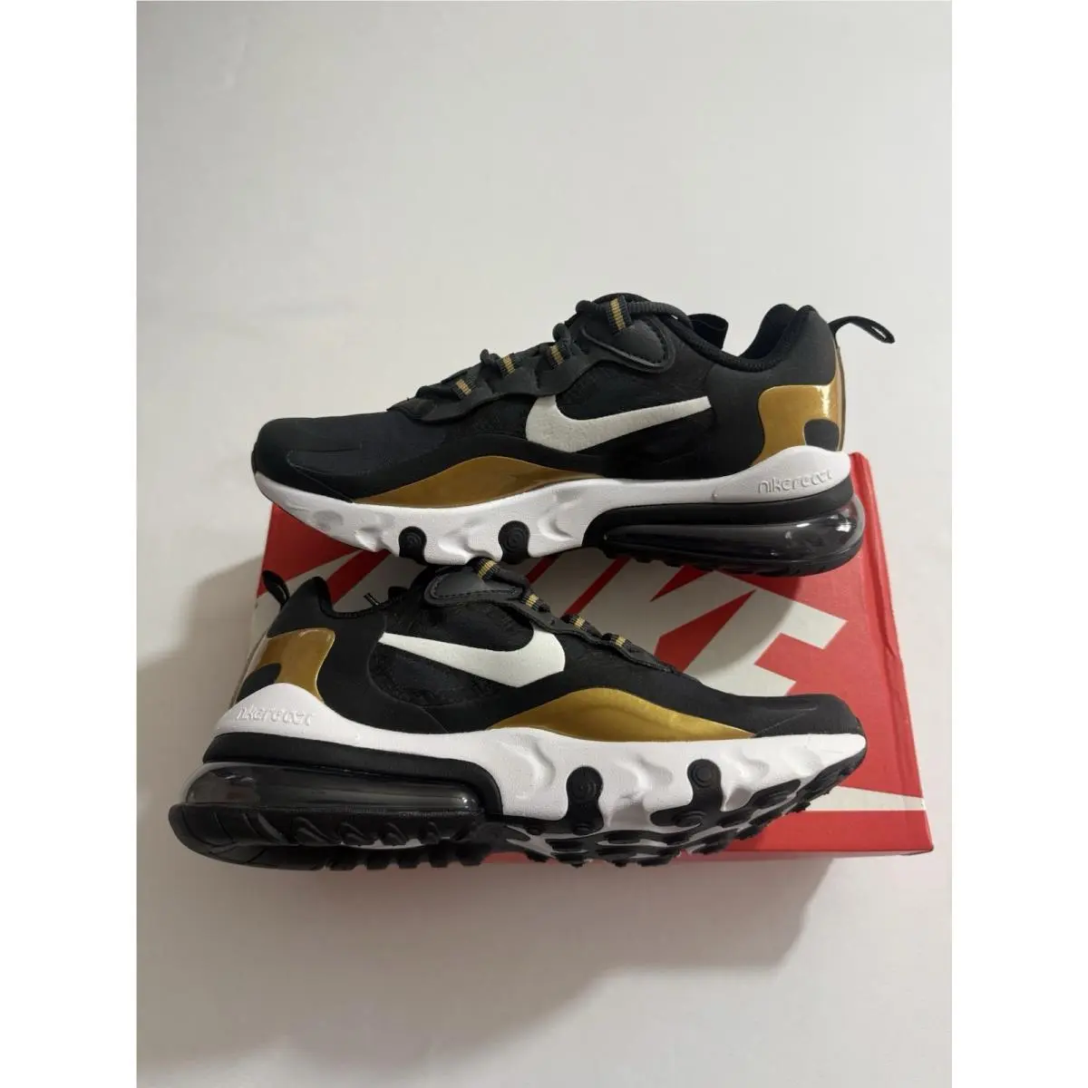 Nike shoes - Nike Air Max 270 React - Black (UPC: 0193152374249) 2