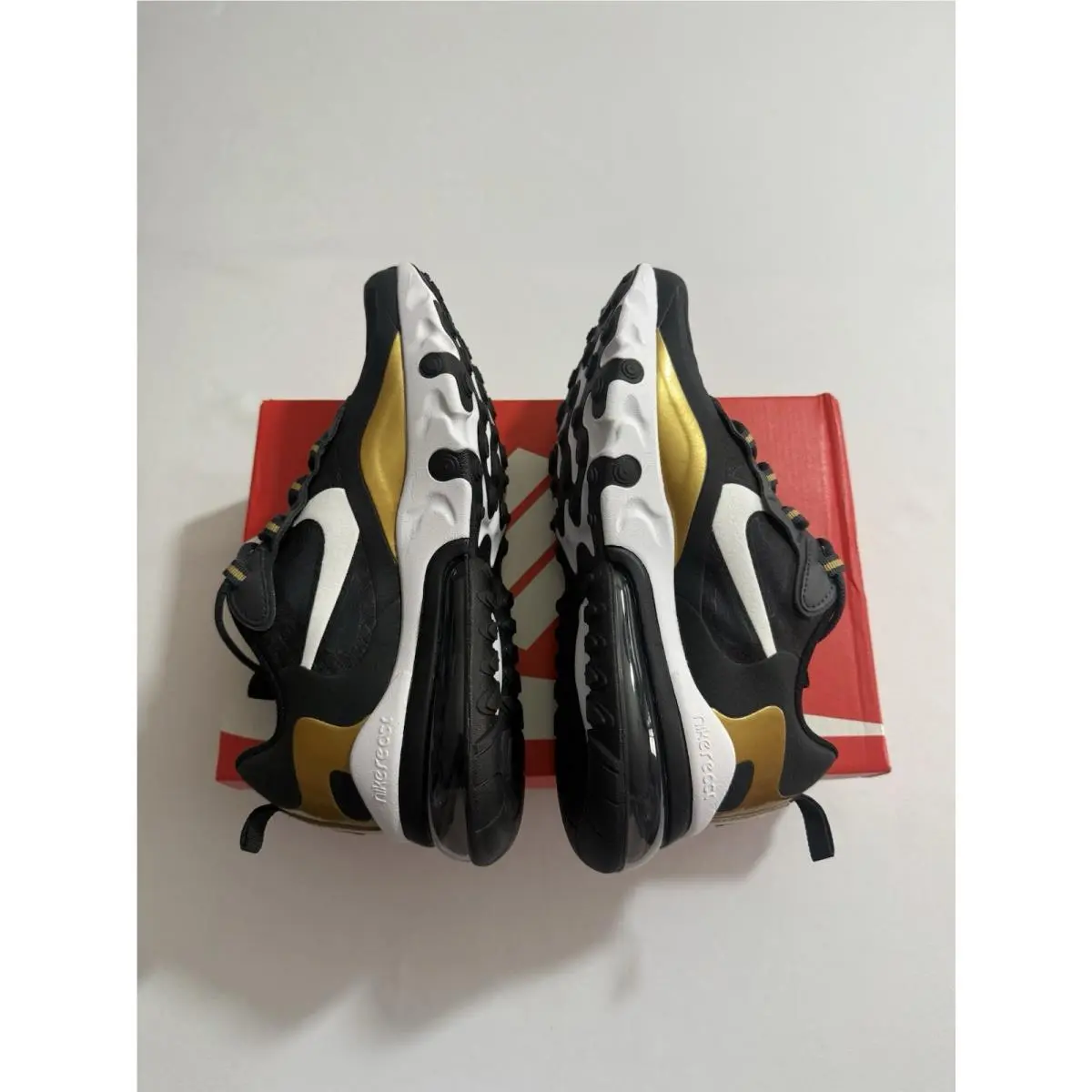 Nike shoes - Nike Air Max 270 React - Black (UPC: 0193152374249) 4