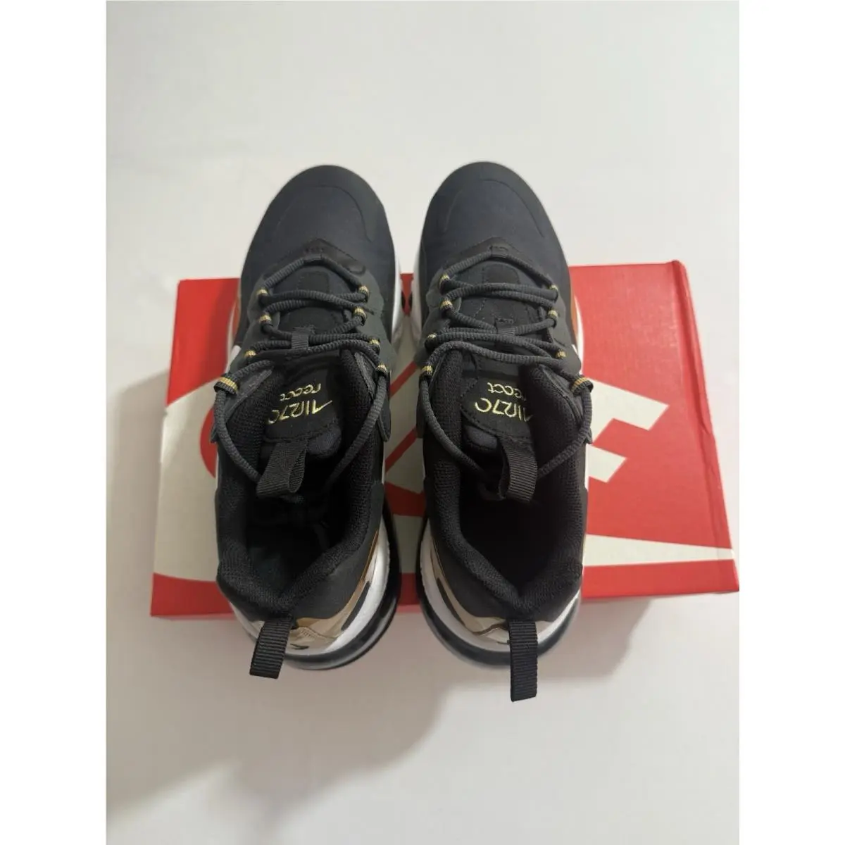 Nike shoes - Nike Air Max 270 React - Black (UPC: 0193152374249) 5
