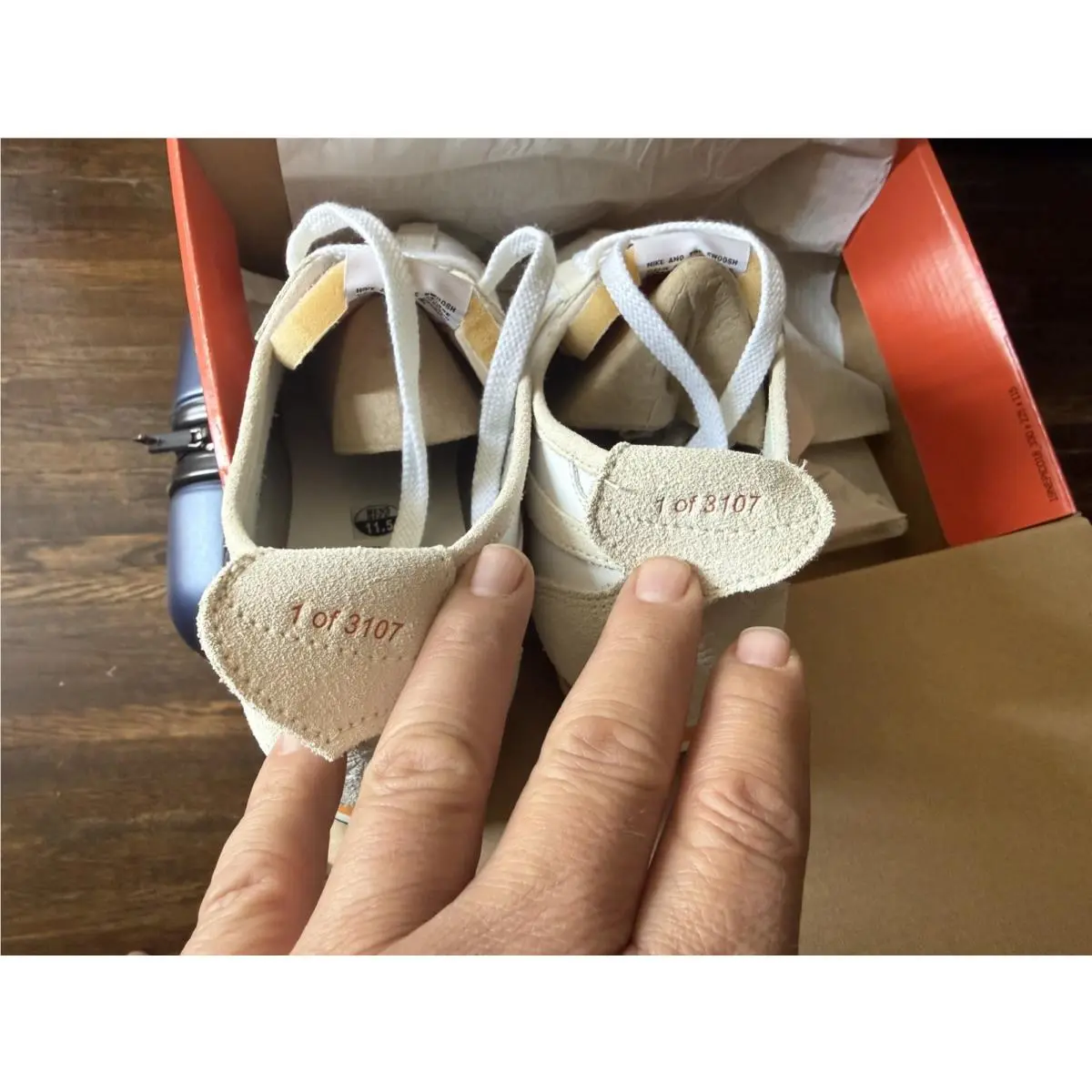 Nike shoes - Nike Cortez 72 - Cortez - CK9667-100 - White, way: White, Orange Peel, Pale Ivory, Black 9